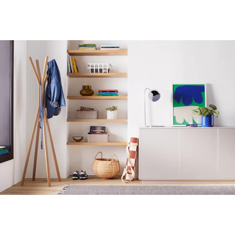 Glynis 4 - Hook Freestanding Coat Rack