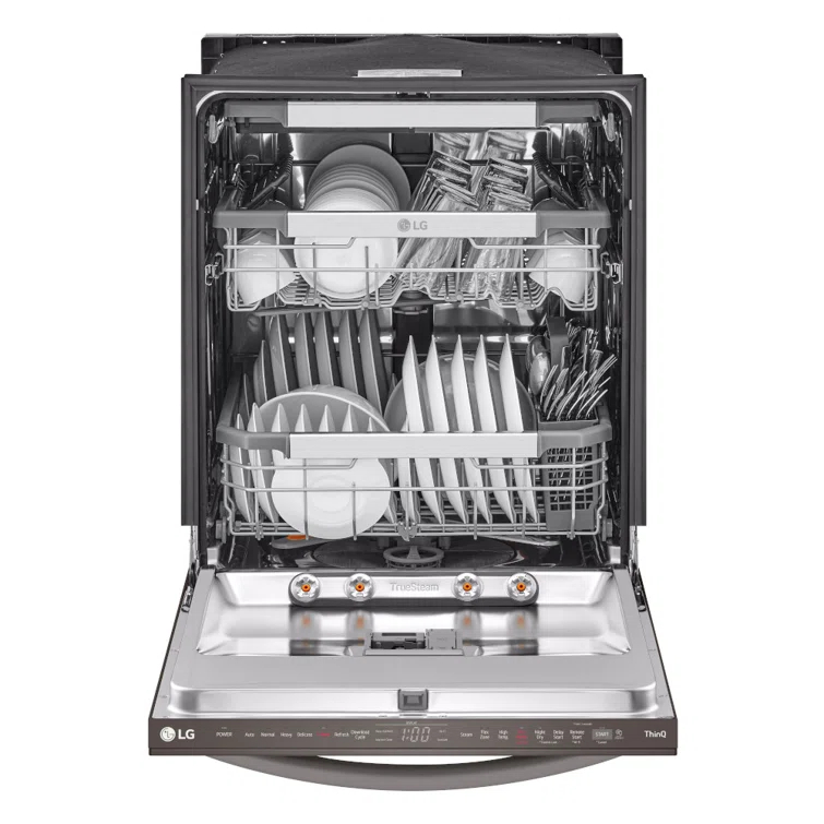 LG LG Smart Top Control Dishwasher with 1-Hour Wash & Dry, QuadWash® Pro, TrueSteam®, and Dynamic Heat Dry™ LDTH7972D
