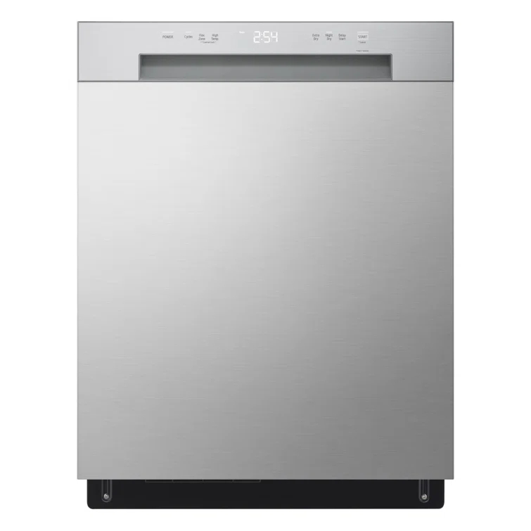 LG Front Control Dishwasher With Lodecibel Operation And Dynamic Dry
