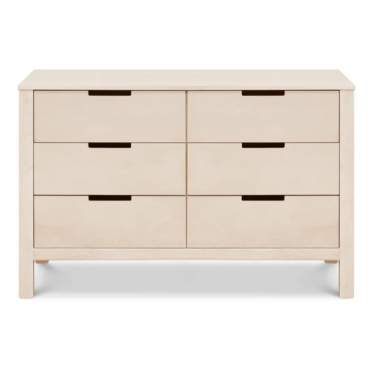 Colby 6 Drawer 51.25" W Double Dresser