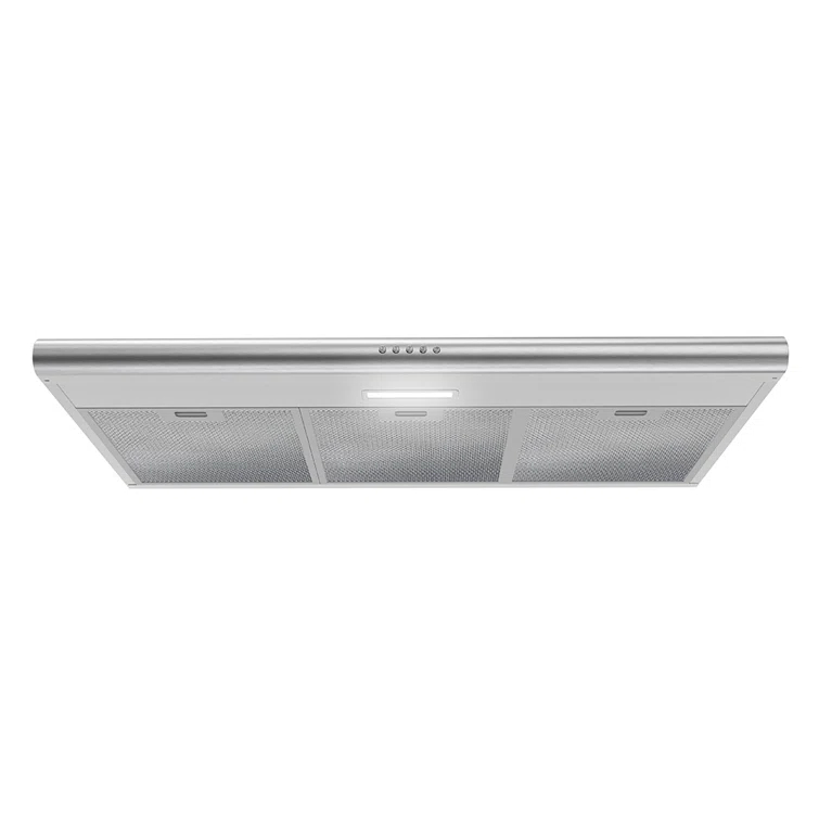 Streamline Amendola 36" 80 Cubic Feet Per Minute Convertible Under Cabinet Range Hood with Mesh Filter and Light Included
