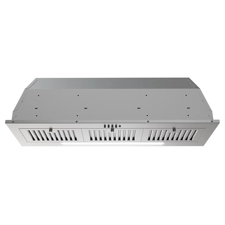 Streamline Torricelli 36" 350 Cubic Feet Per Minute Ductless Insert Range Hood with Baffle Filter and Light Included