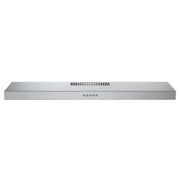 Streamline Longhena 36" 80 Cubic Feet Per Minute Convertible Under Cabinet Range Hood with Mesh Filter and Light Included