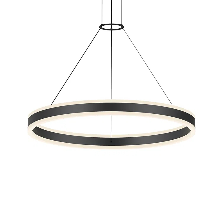 Double Corona 2 - Light Dimmable LED Wagon Wheel Chandelier