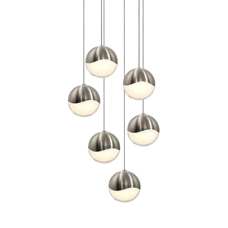 Grapes 6 - Light LED Cluster Pendant