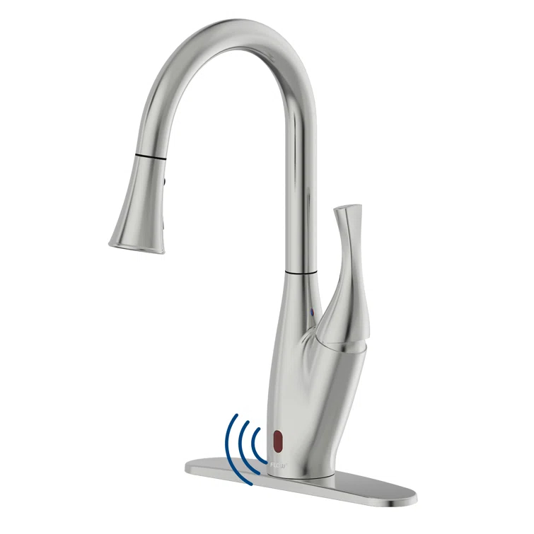 Touchless Pull Down Single Handle Kitchen Faucet