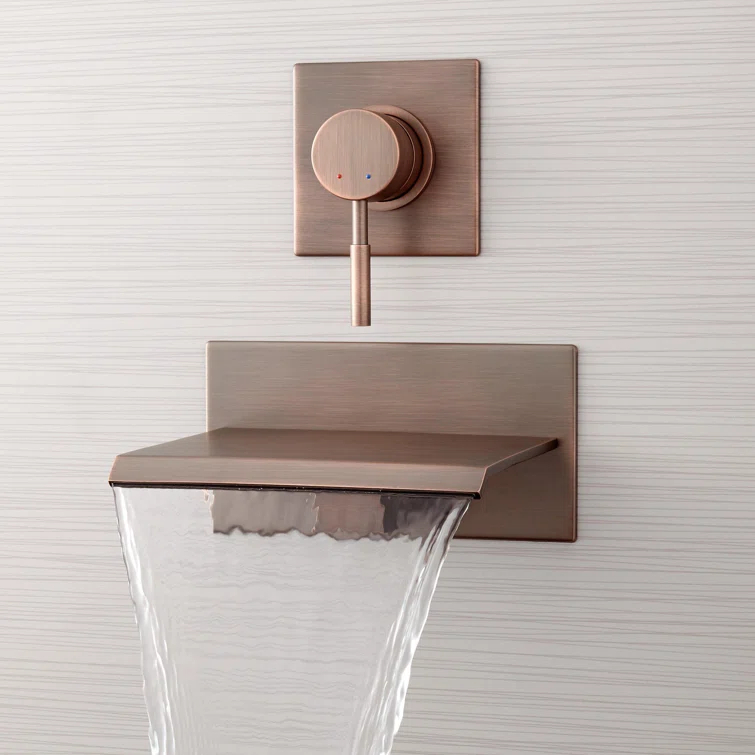 Lavelle Wall-Mount Waterfall Tub Faucet