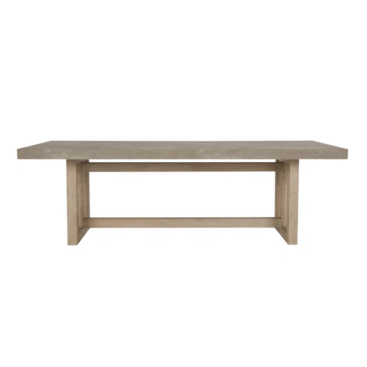 Garnet 94" Reclaimed Pine Wood Dining Table