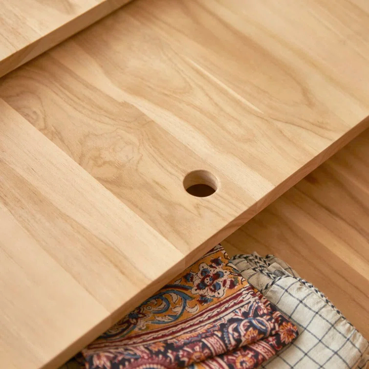 Honorine Solid Wood Coffee Table