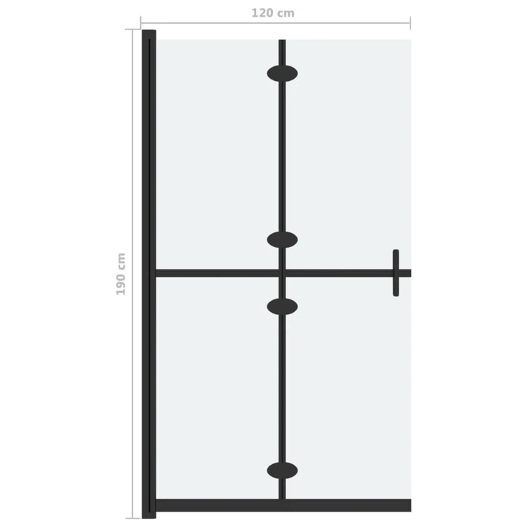 47.2'' W 74.8'' H Rectangle Shower Enclosure