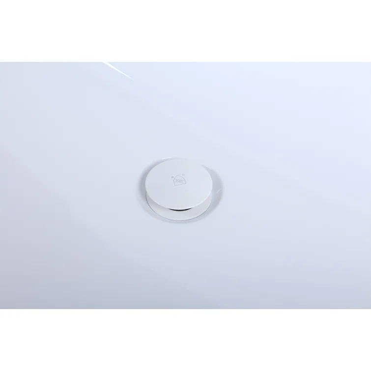 Turner 67'' x 31.5'' Freestanding Soaking Acrylic Bathtub