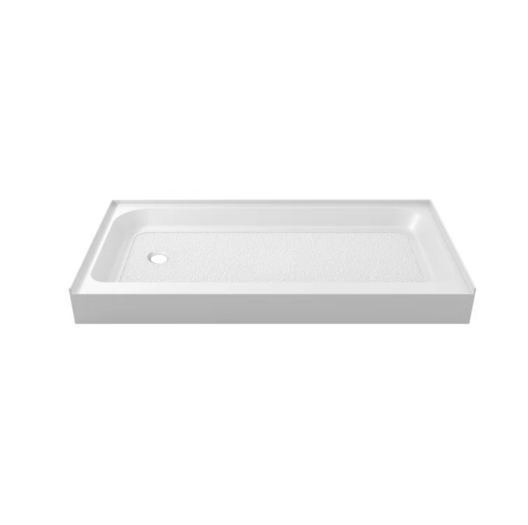 Laredo 60'' W 32'' D Rectangular Single Shower Base