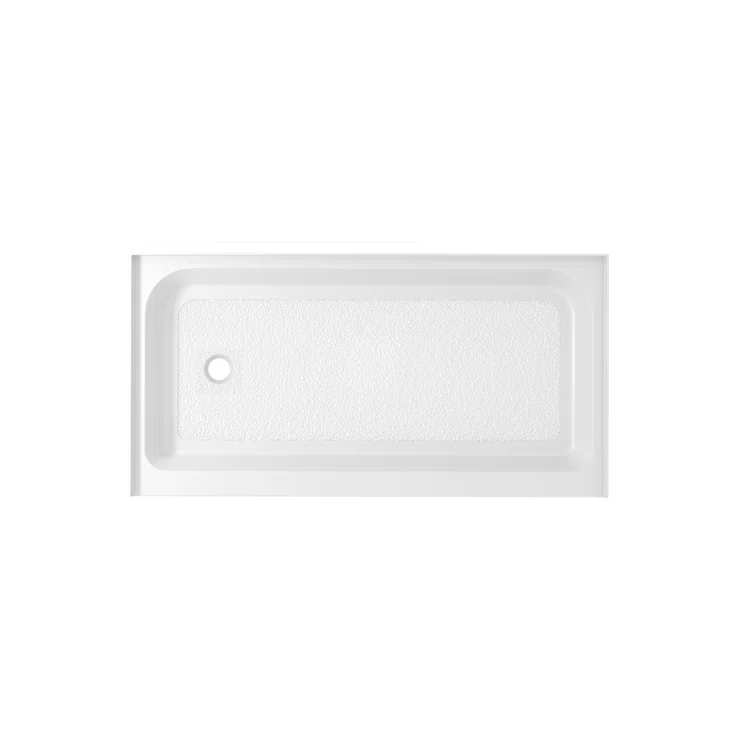 Laredo 60'' W 32'' D Rectangular Single Shower Base