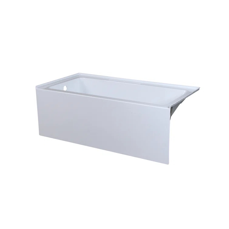 Niklaus 60'' x 30'' Alcove / Tile In Soaking Bathtub
