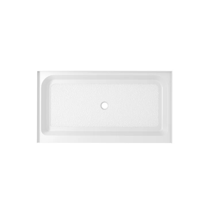 Laredo 60'' W 32'' D Rectangular Single Shower Base