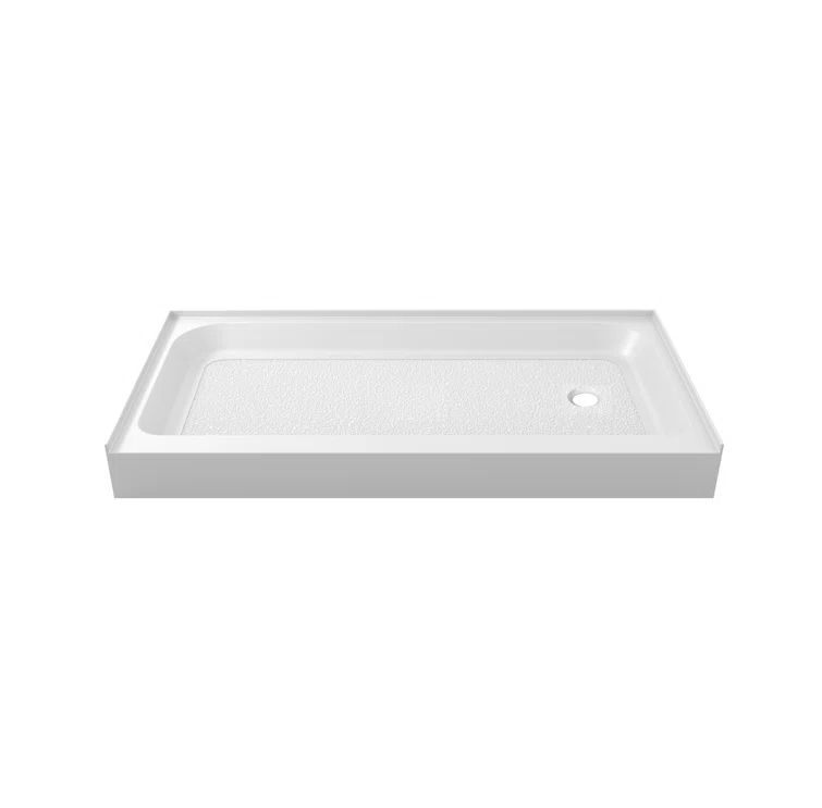 Laredo 60'' W 32'' D Rectangular Single Shower Base
