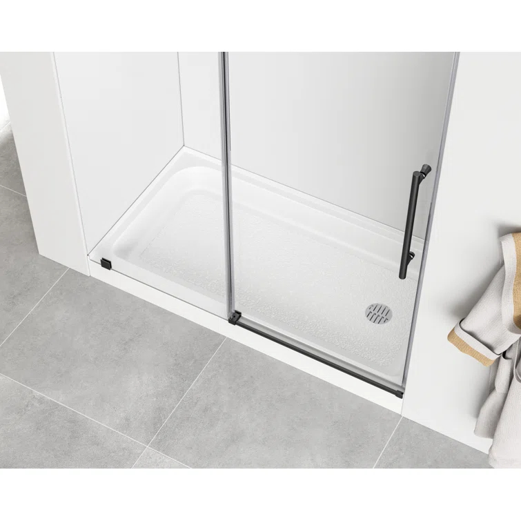 Laredo 60'' W 32'' D Rectangular Single Shower Base