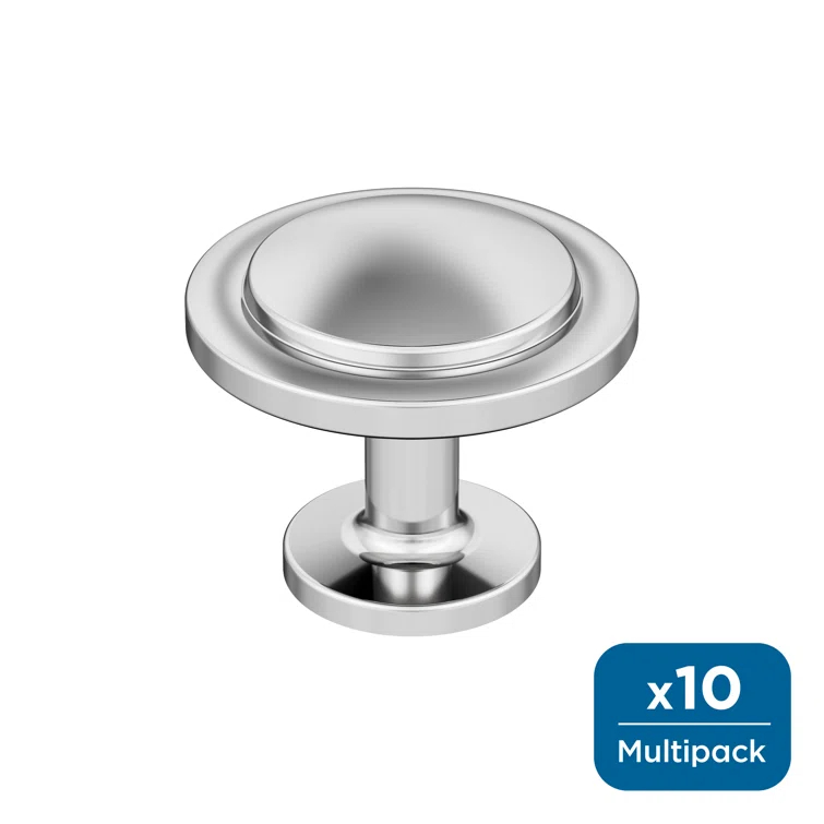 Loop 1-3/16 Inch Diameter Round Knob Multipack