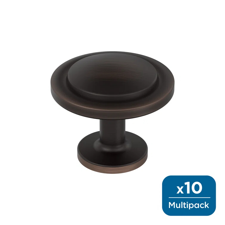Loop 1-3/16 Inch Diameter Round Knob Multipack