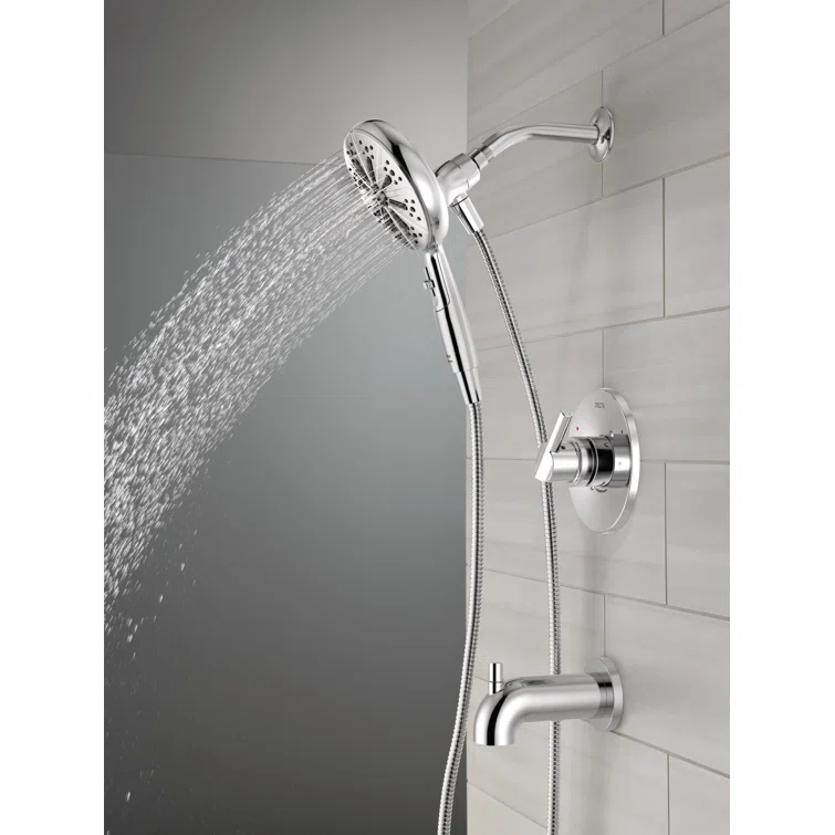 Nicoli 144749-HS Monitor 14 Series Tub and Shower with SureDock Hand Shower