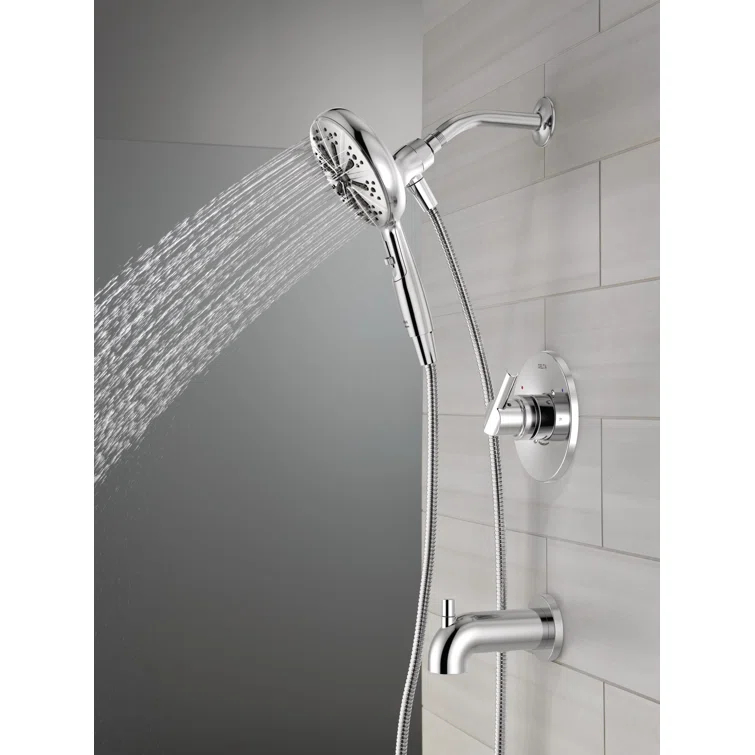 Nicoli 144749-HS Monitor 14 Series Tub and Shower with SureDock Hand Shower