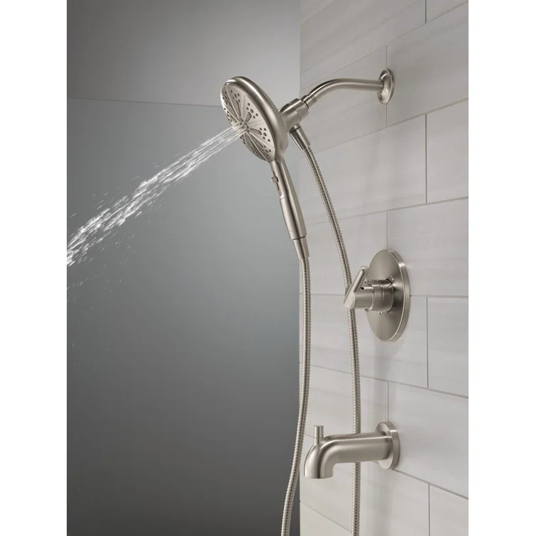 Nicoli 144749-HS Monitor 14 Series Tub and Shower with SureDock Hand Shower