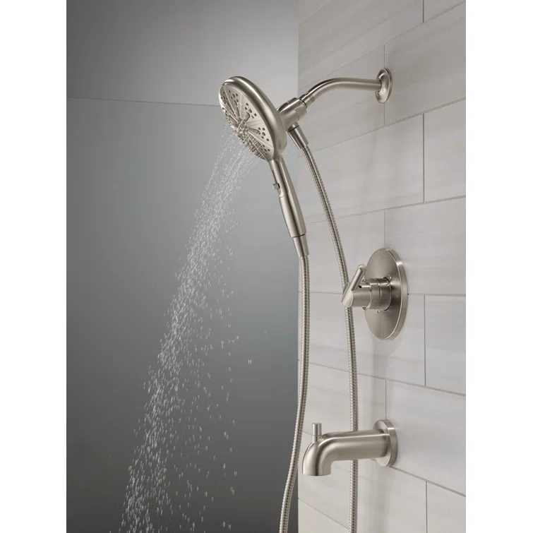 Nicoli 144749-HS Monitor 14 Series Tub and Shower with SureDock Hand Shower