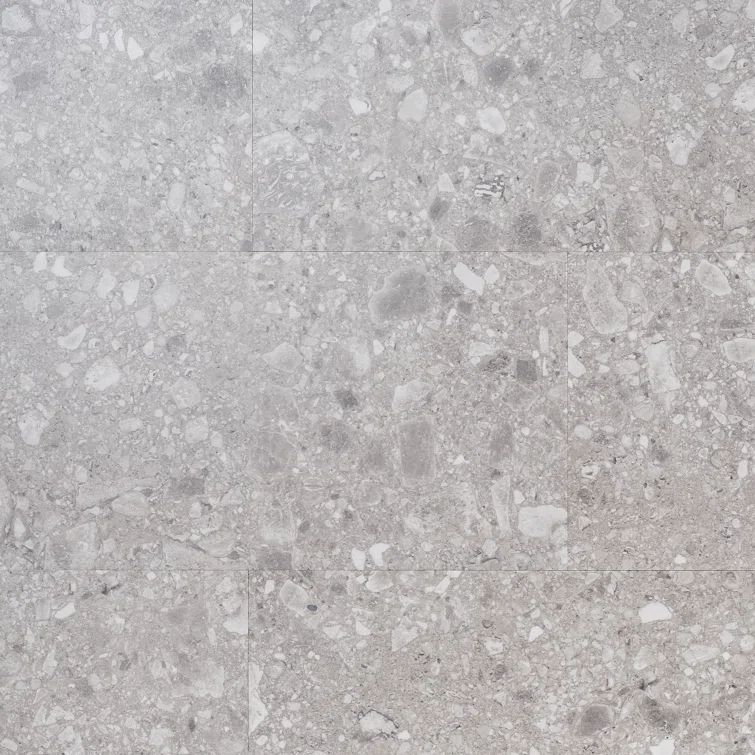 Stonehenge Rizzo LVT 12MIL 12" W x 24" L Terrazzo Look Glue Down Luxury Vinyl Tile