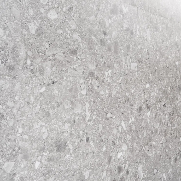 Stonehenge Rizzo LVT 12MIL 12" W x 24" L Terrazzo Look Glue Down Luxury Vinyl Tile