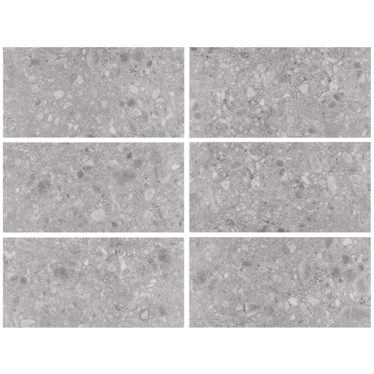 Stonehenge Rizzo LVT 12MIL 12" W x 24" L Terrazzo Look Glue Down Luxury Vinyl Tile