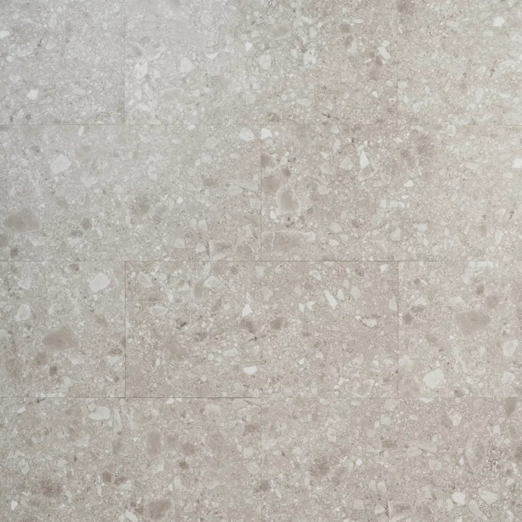 Stonehenge Rizzo LVT 12MIL 12" W x 24" L Terrazzo Look Glue Down Luxury Vinyl Tile