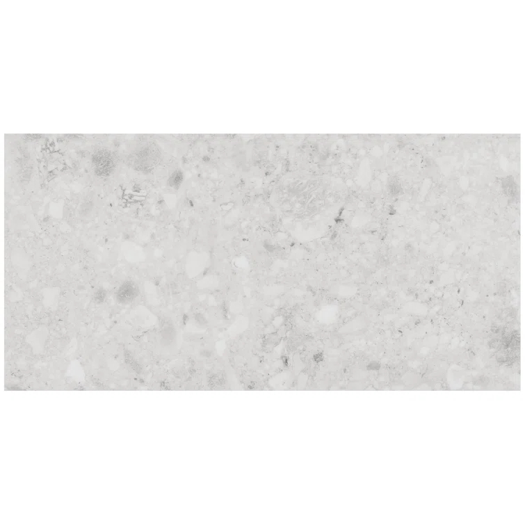 Stonehenge Rizzo LVT 12MIL 12" W x 24" L Terrazzo Look Glue Down Luxury Vinyl Tile