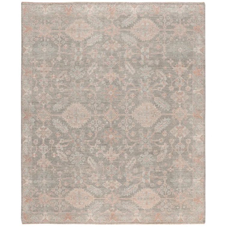 Izmir Hand Knotted 70% Wool, 30% Viscose Oriental Rug