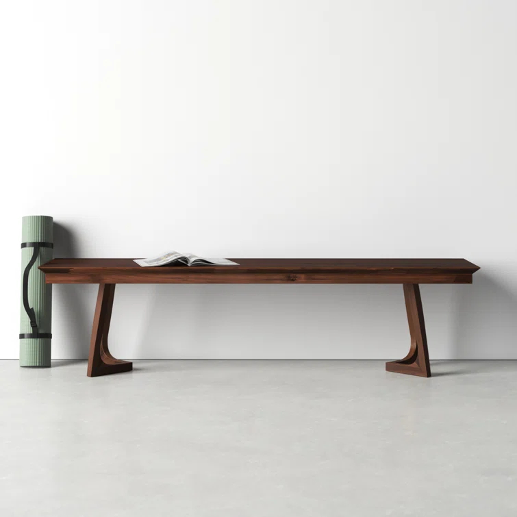 Fischer 67" Solid Wood Dining Bench