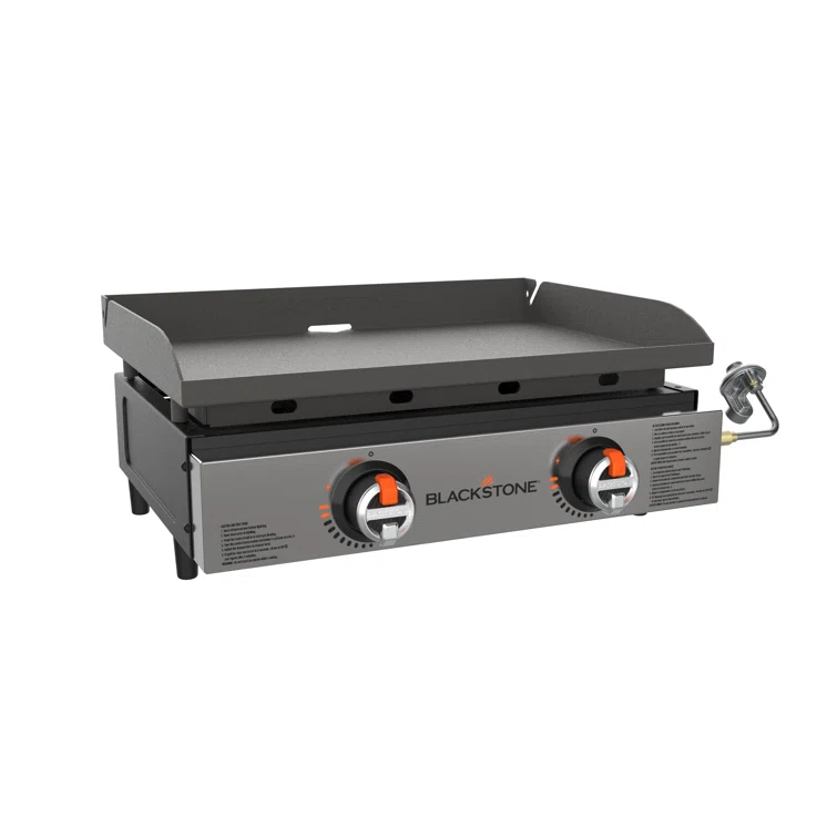 Blackstone 22" Original Omnivore Tabletop Griddle 2-Burner Liquid Propane Flat Top Grill