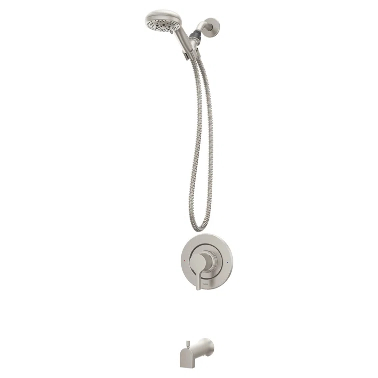 Beric Tub & Shower Faucet with Handheld Showerhead, Valve Included