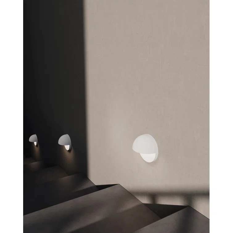 Inside-Out Aluminum LED Flush Mounted Sconce