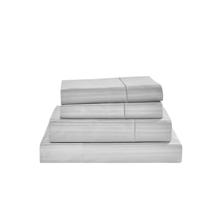 Kathy Ireland Home Kathy Ireland Heirloom 500 Thread Count 100% Long-Staple Cotton Sheet Set (4pc) (Set of 4)
