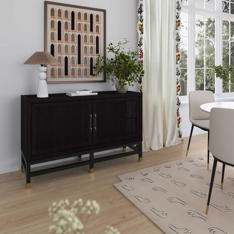 TOV Furniture Amara Woven Buffet