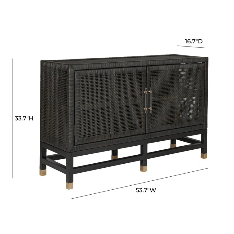 TOV Furniture Amara Woven Buffet