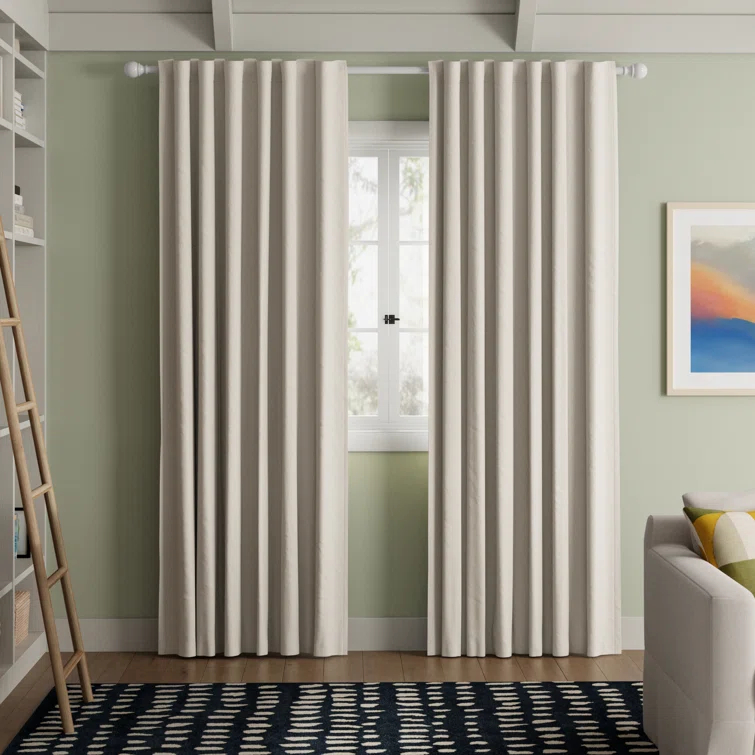 Lauren Ralph Lauren Waller 100% Cotton Blackout Curtain