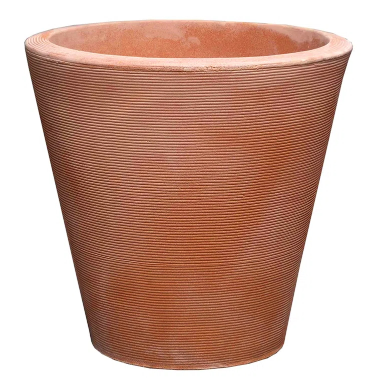 Madison Indoor/Outdoor Modern Round Planter