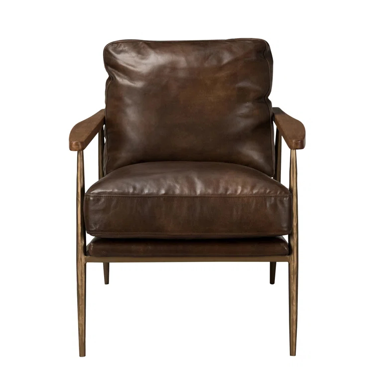 Arnold Genuine Leather Armchair