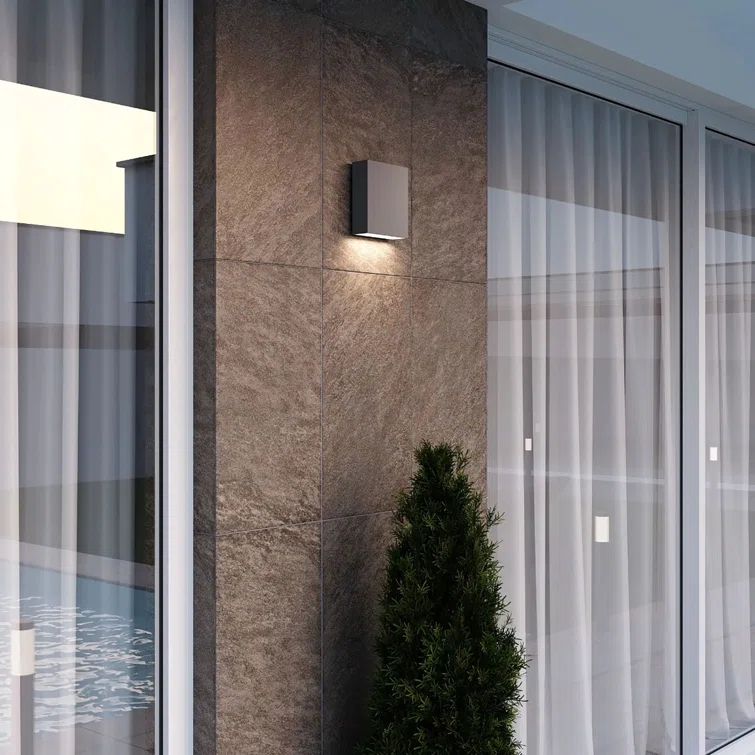 Inside-Out Aluminum LED Wall Light