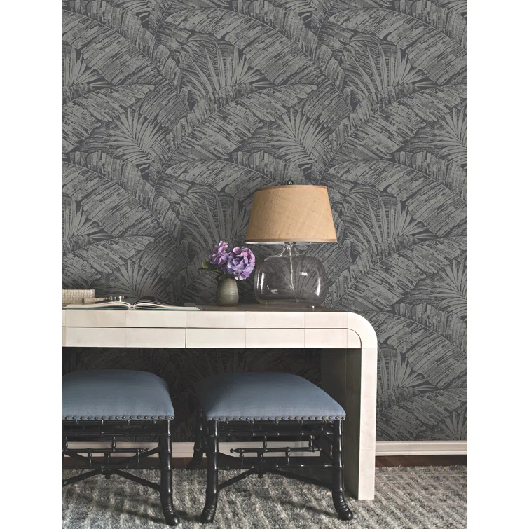 Palm Cove Toile Floral Roll