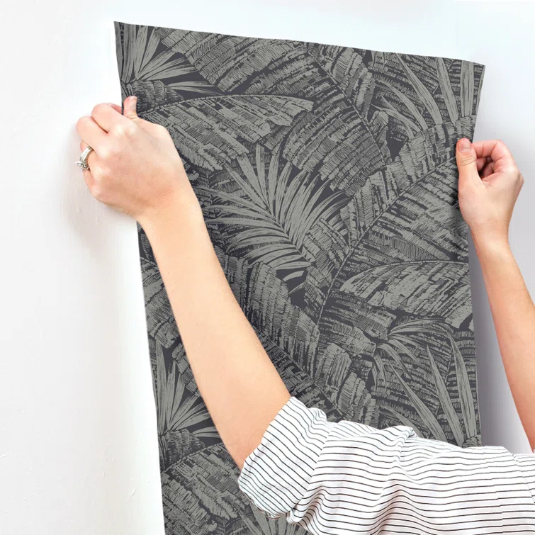 Palm Cove Toile Floral Roll