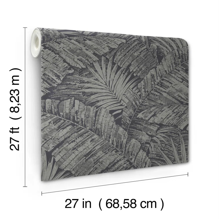 Palm Cove Toile Floral Roll