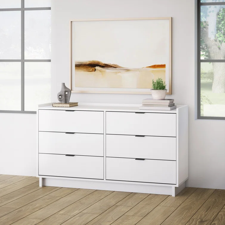 Chaunta 52.5'' W 6 - Drawer Dresser