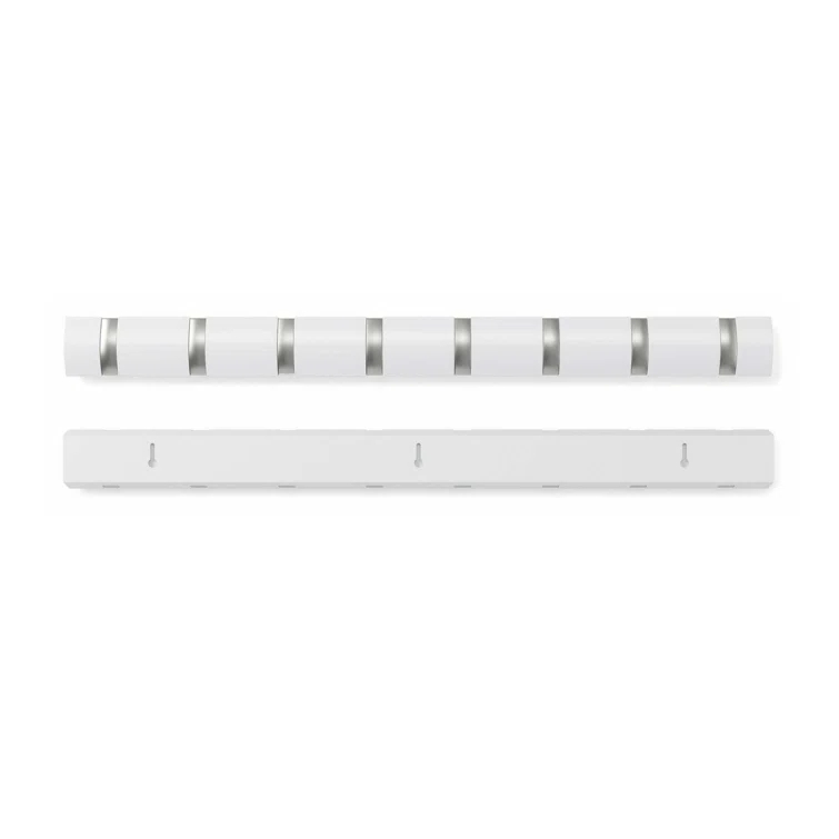 Flip 8 - Hook Solid Wood Coat Rack