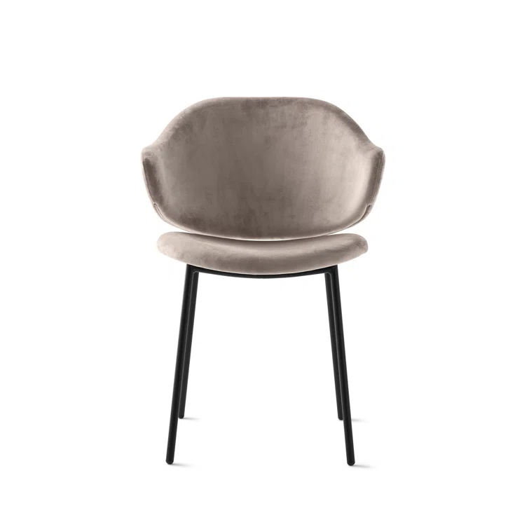 Holly Upholstered Armchair with Metal Frame